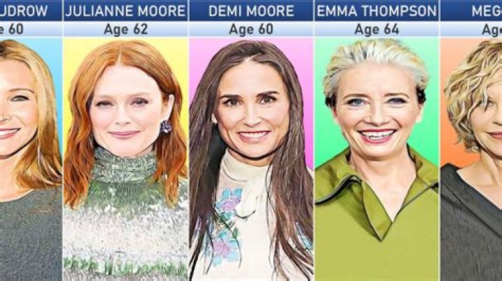 Actresses Who Are In Their 60s