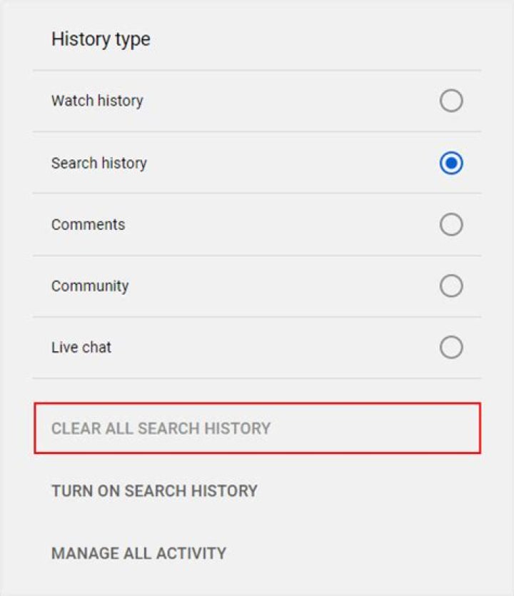 Clear History Review