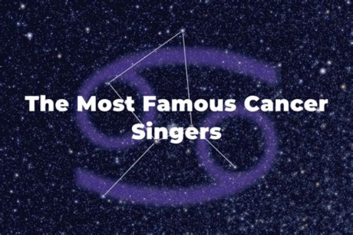 Famous Cancer Singers