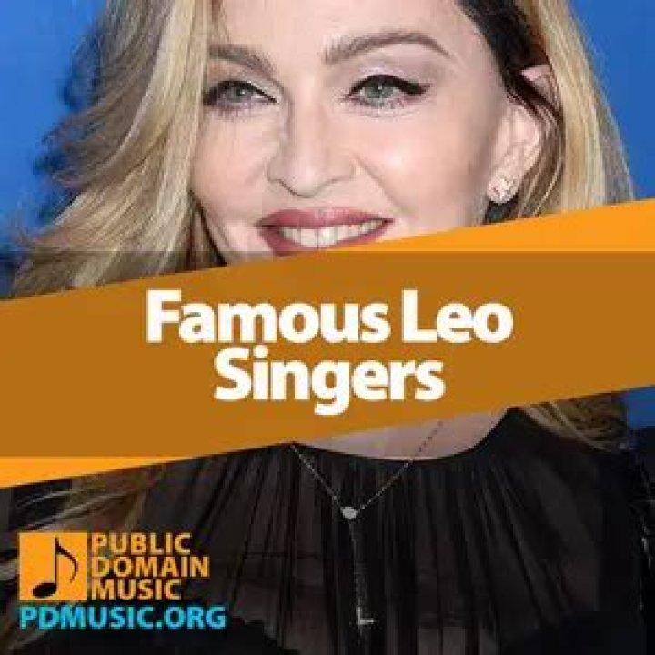 Famous Leo Pop Singers