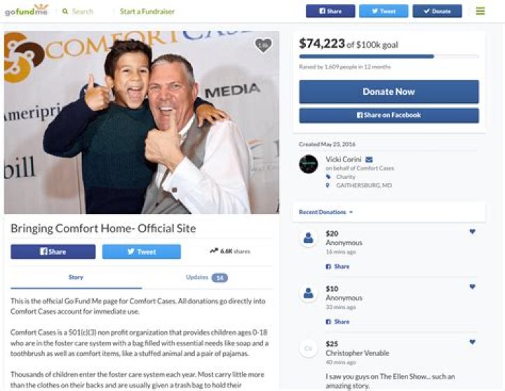 GoFundMe; John Comer Passes Away, Terri Comer’s Husband