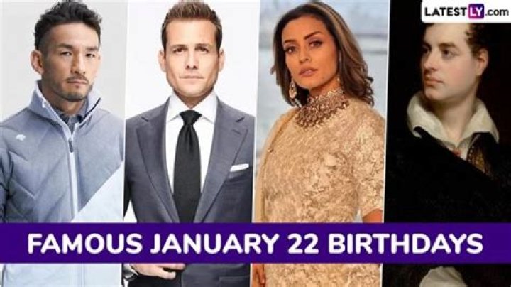 January 22 Birthdays Of Famous People 