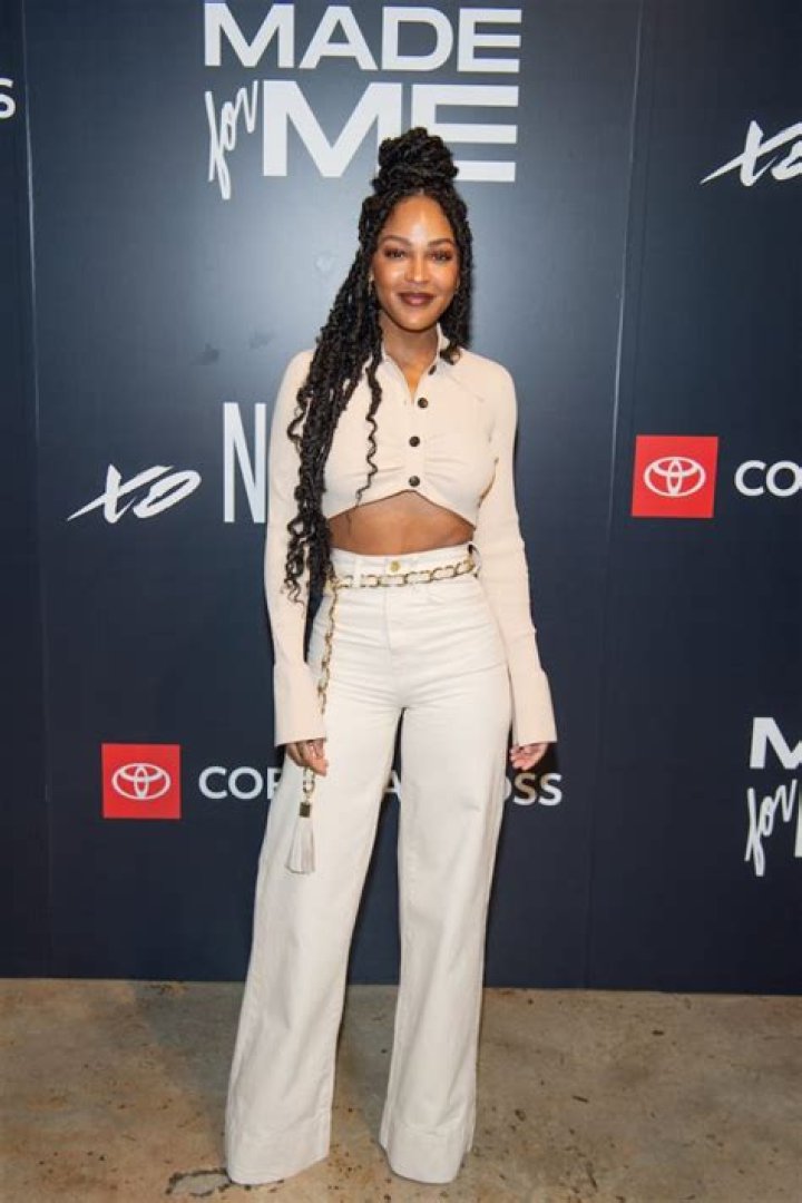 Meagan Good in Bathing Suit is "All Heart" — Celebwell