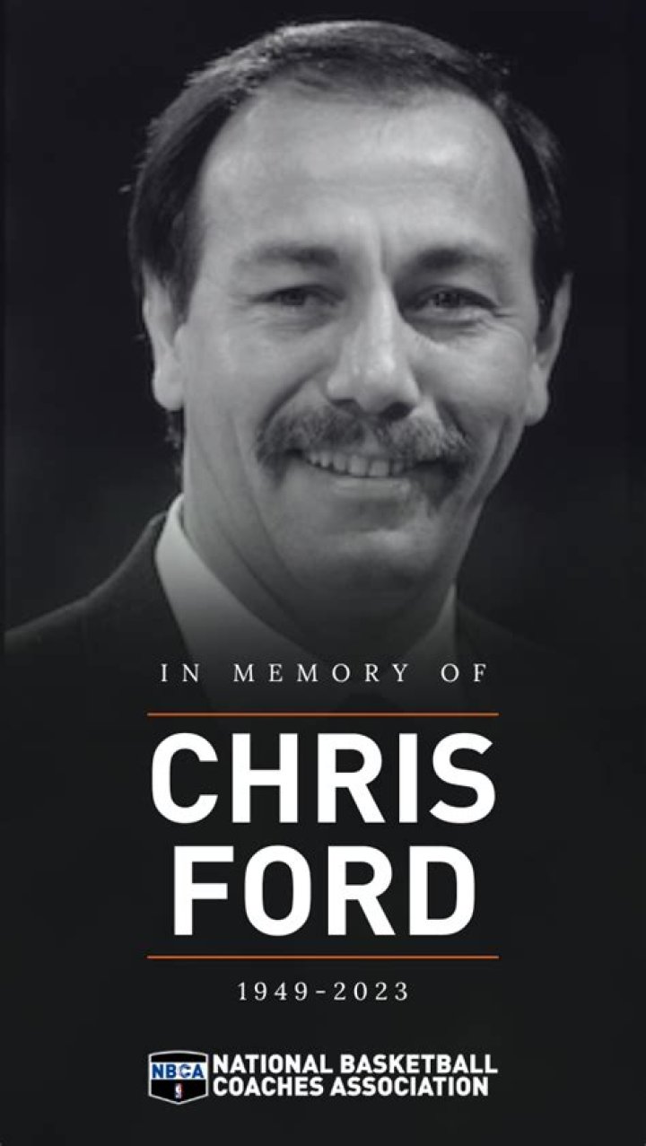 NBA Coach Chris Ford’s Cause of Death, Obituary, Age, Family, Wife, Stats, Net Worth