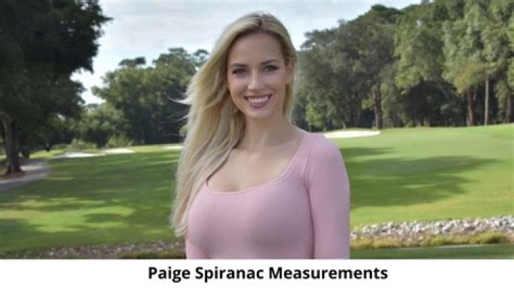 Paige Spiranac Body Measurements Height Weight Bra Size Facts
