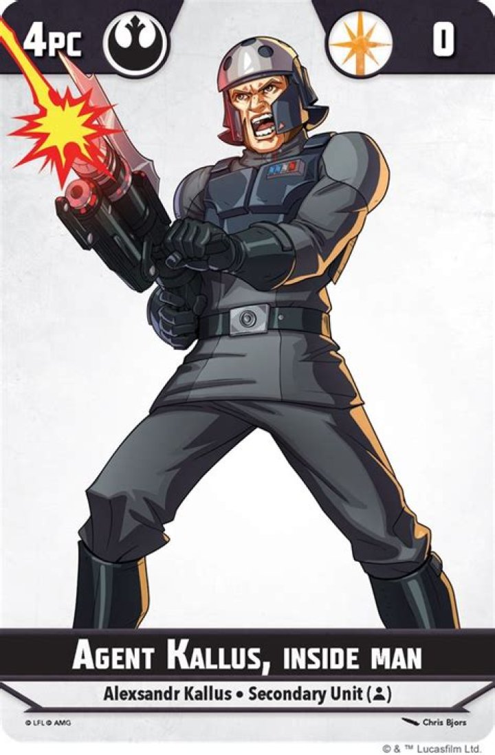 Who does the voice of Agent Kallus? – Celebrity