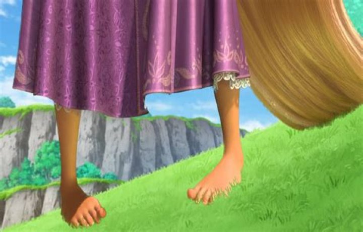 Why is Rapunzel always barefoot? – Celebrity